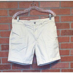 Flint & Tinder Mens Chino Shorts Size 32 Summer Preppy Neutral Khaki